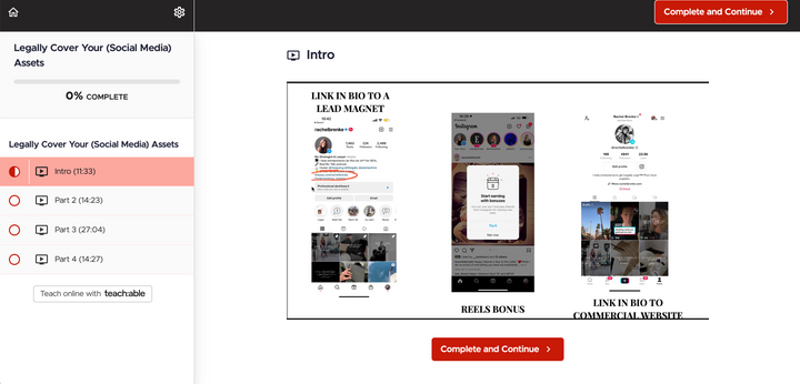 Legally Cover Your (Social Media) Assets