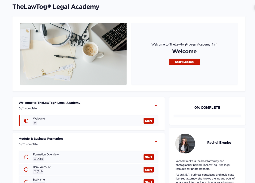 TheLawTog® Legal Academy