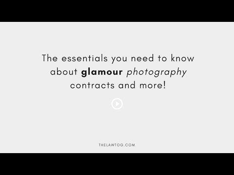 Glamour Portrait Contract Bundle